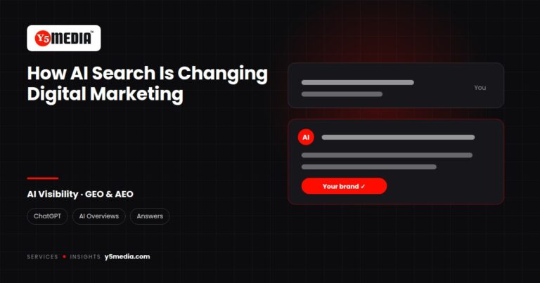 Y5Media: How AI Search Is Changing Digital Marketing