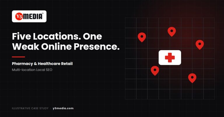 Five Locations. One Weak Online Presence.