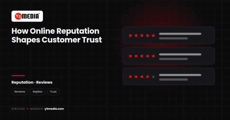 Y5Media: How Online Reputation Shapes Customer Trust